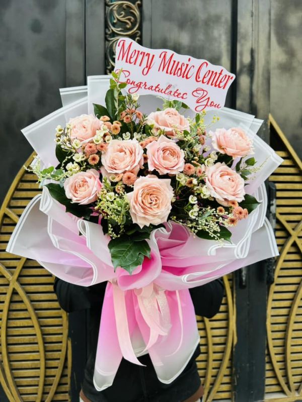 hoa chúc mừng
