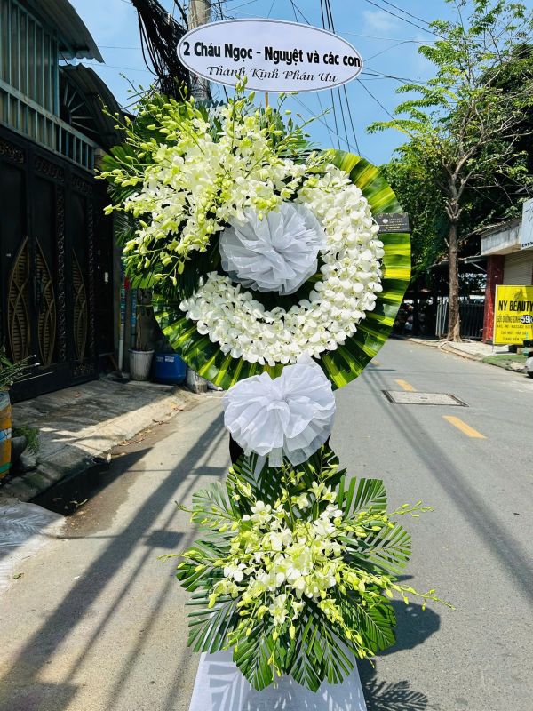 hoa chia buồn