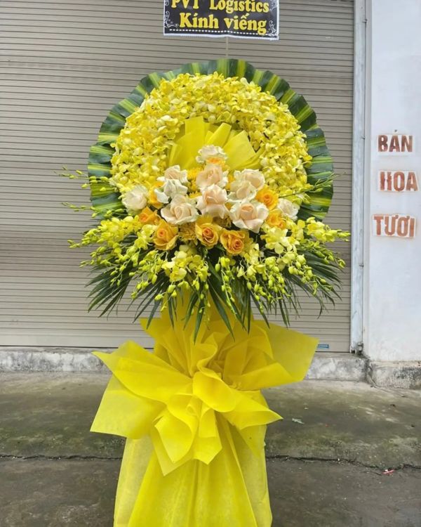 hoa chia buồn