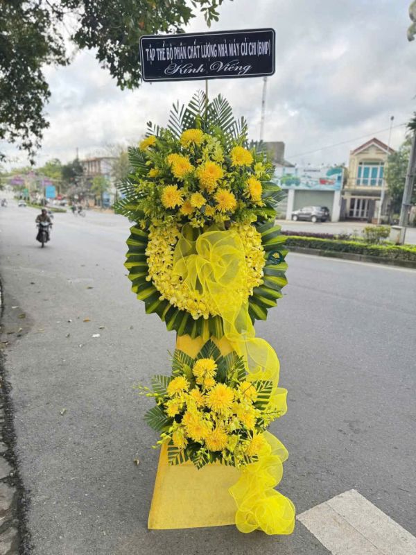 hoa chia buồn