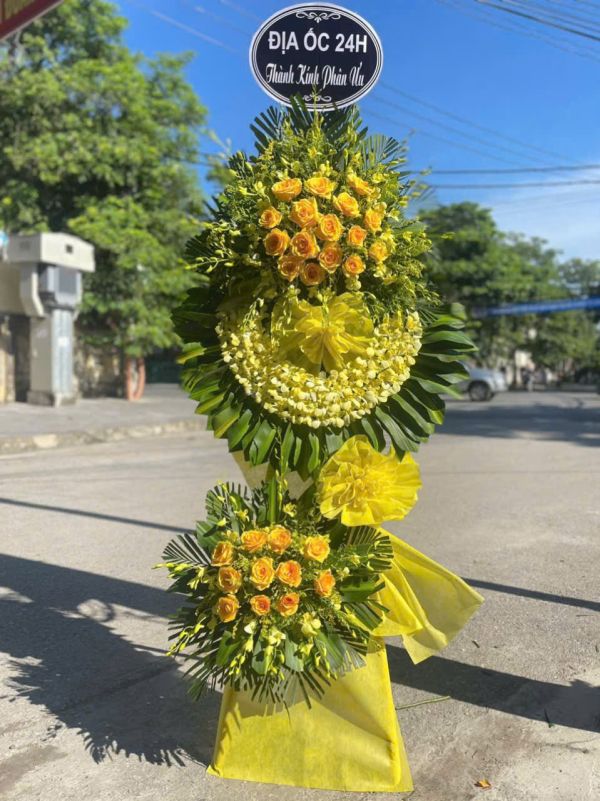 hoa chia buồn