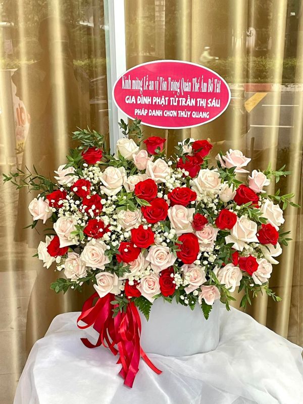 hoa chúc mừng