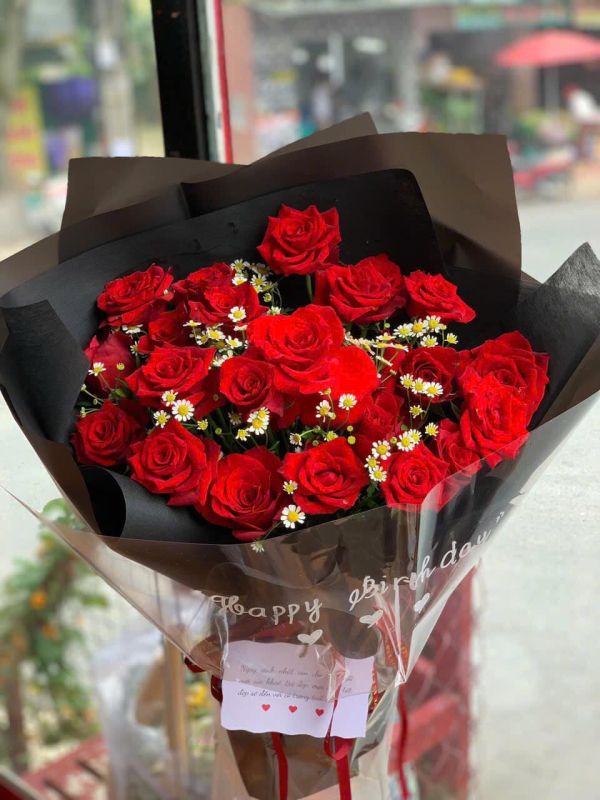 bó hoa tươi đẹp