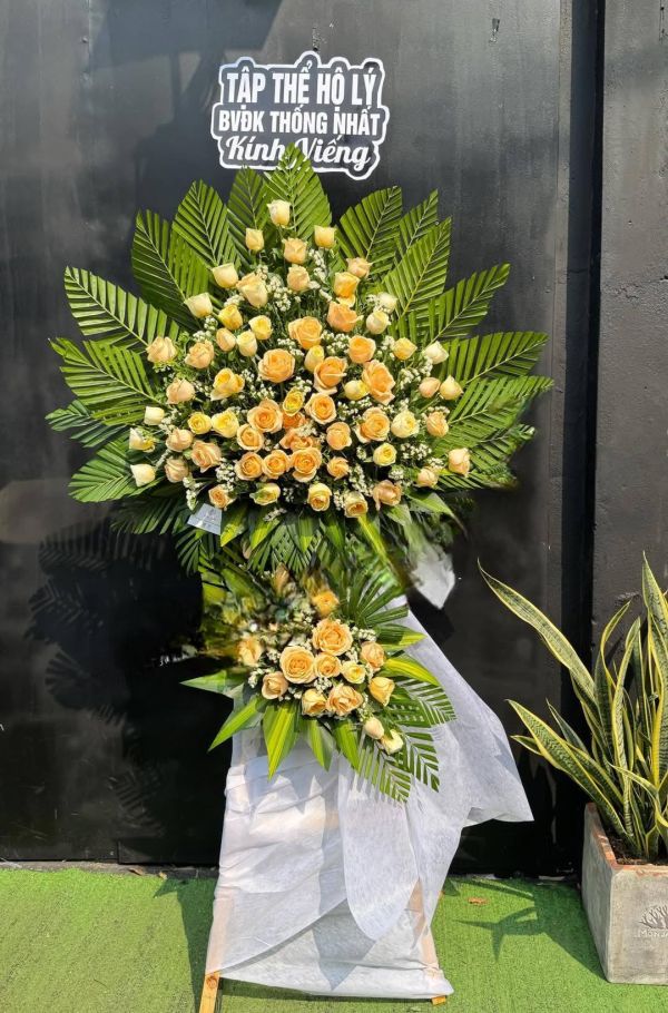 hoa chia buồn