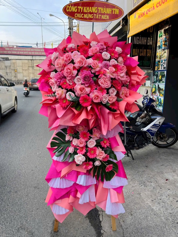 hoa khai trương