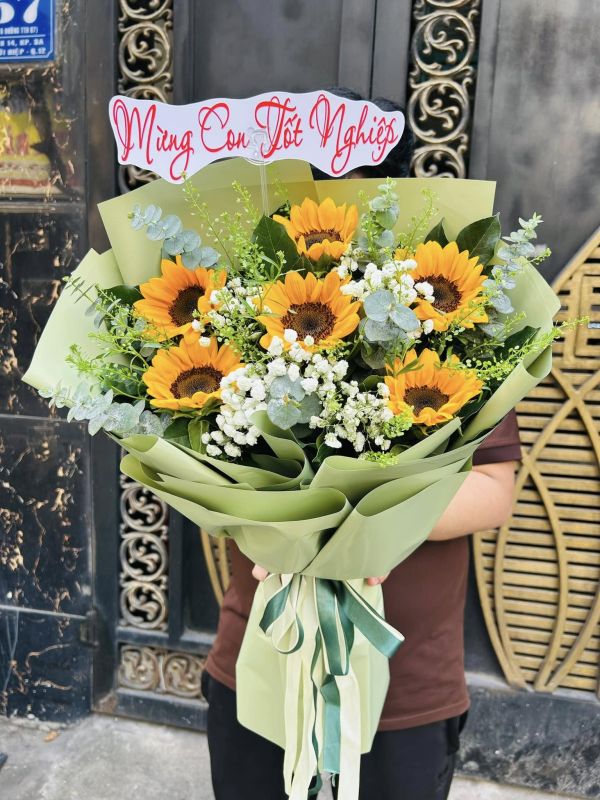 hoa tốt nghiệp