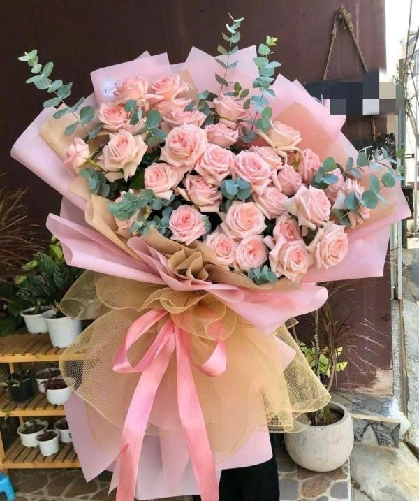 bó hoa tươi đẹp