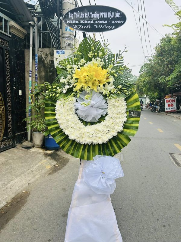 hoa chia buồn