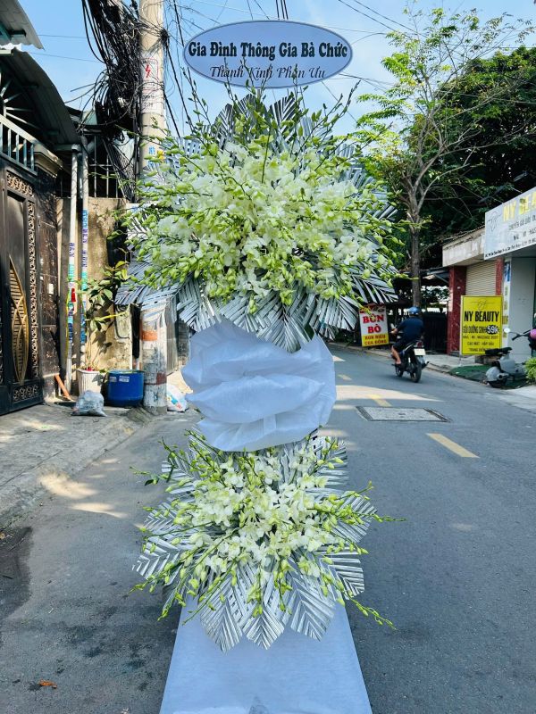 hoa chia buồn