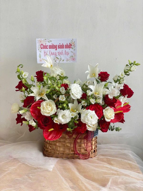 hoa chúc mừng