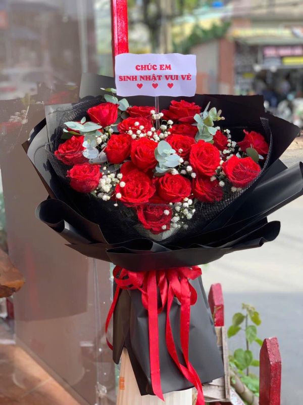 bó hoa tươi đẹp
