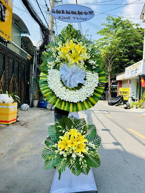 hoa chia buồn