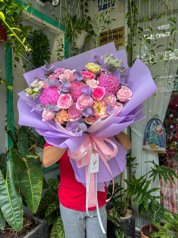 bó hoa tươi