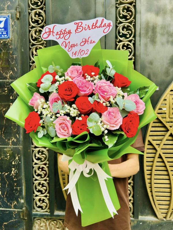 bó hoa sinh nhật
