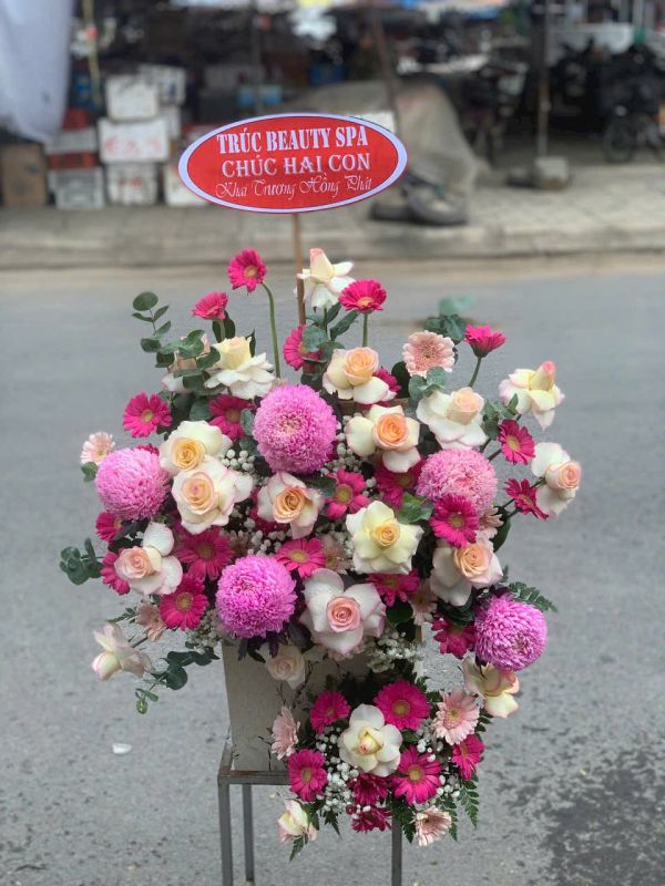 giỏ hoa tươi