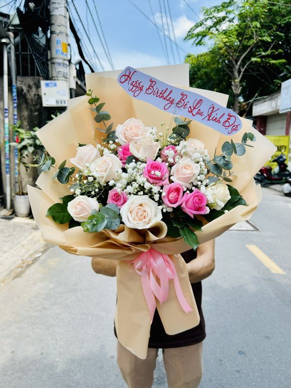 bó hoa sinh nhật