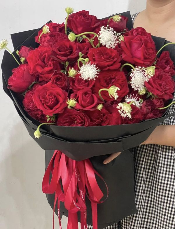 bó hoa tươi đẹp