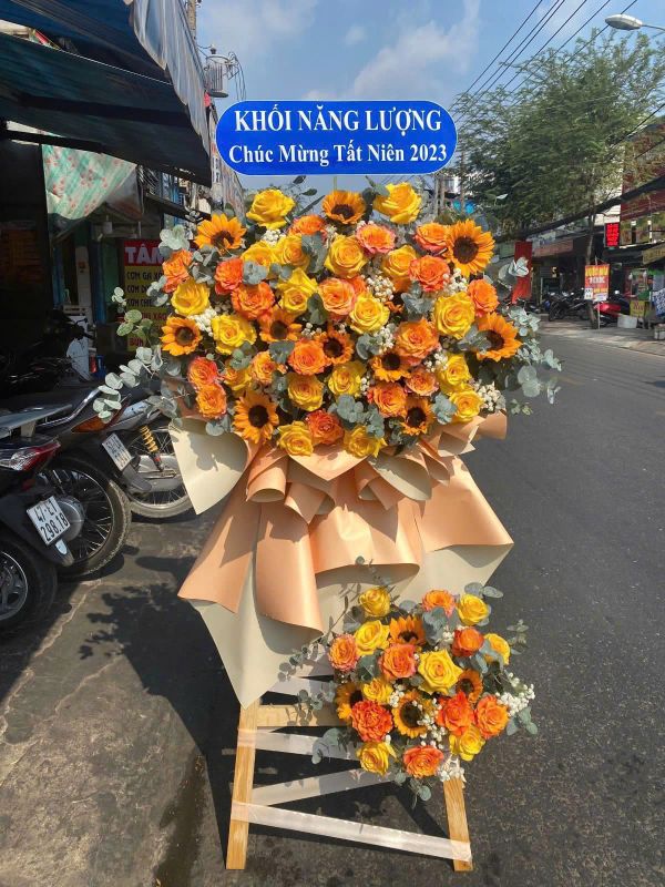 hoa chúc mừng