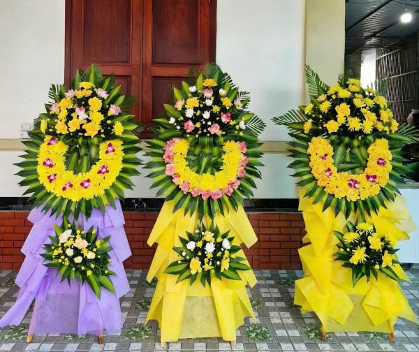 hoa chia buồn