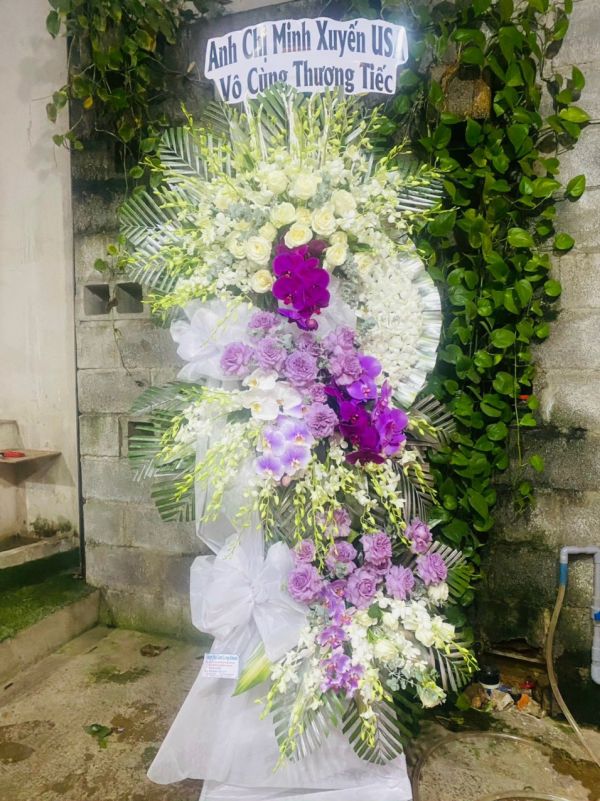 hoa tang lễ