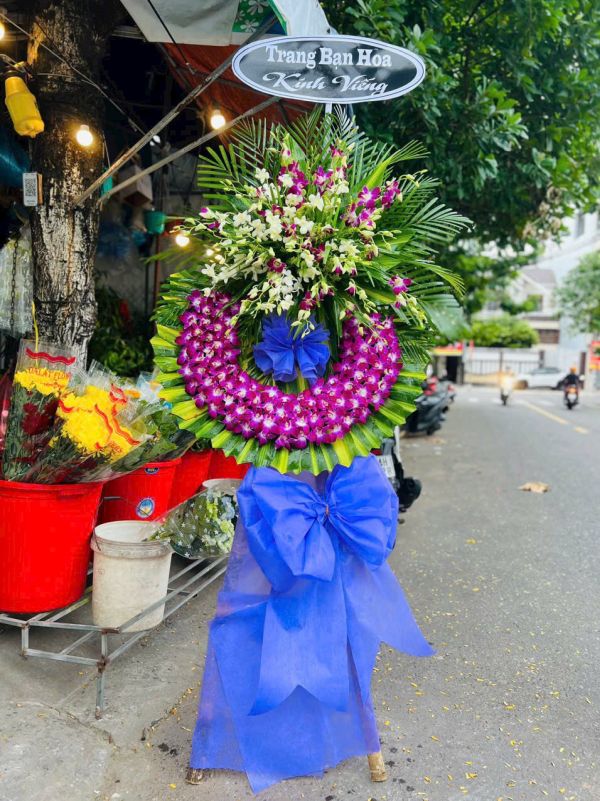 hoa chia buồn