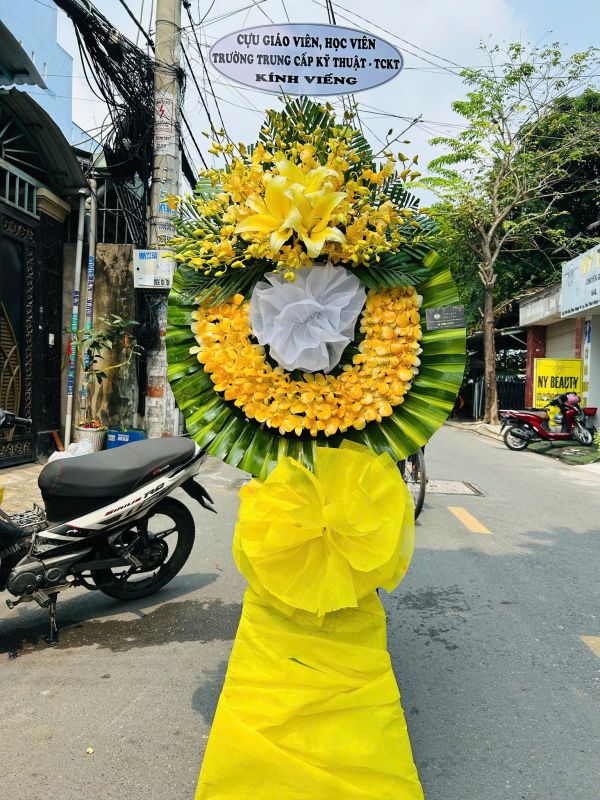 hoa chia buồn