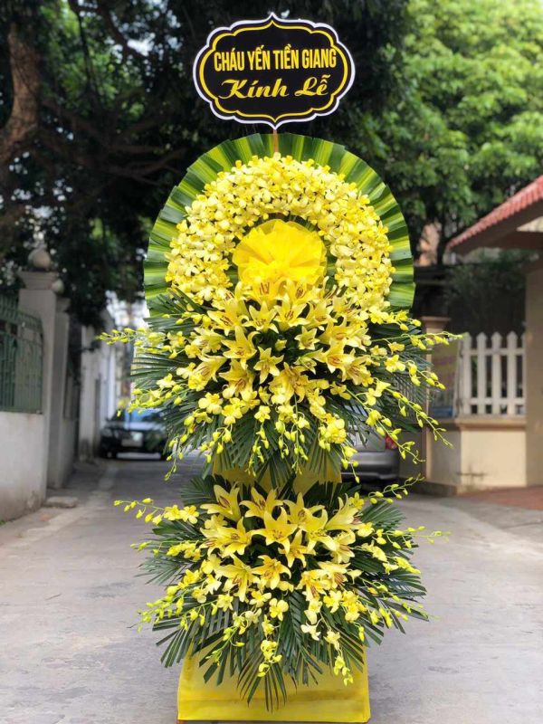 hoa chia buồn