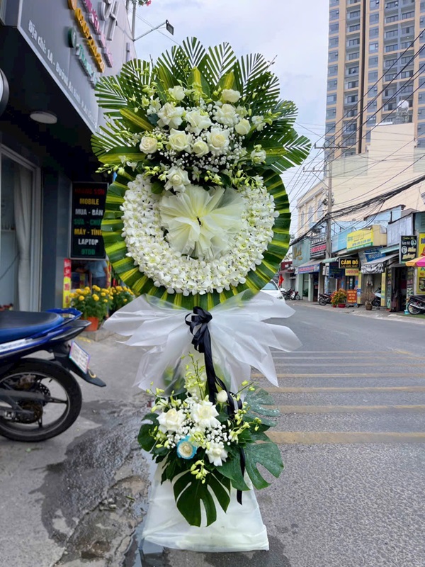 hoa chia buồn