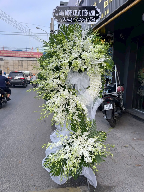 hoa chia buồn