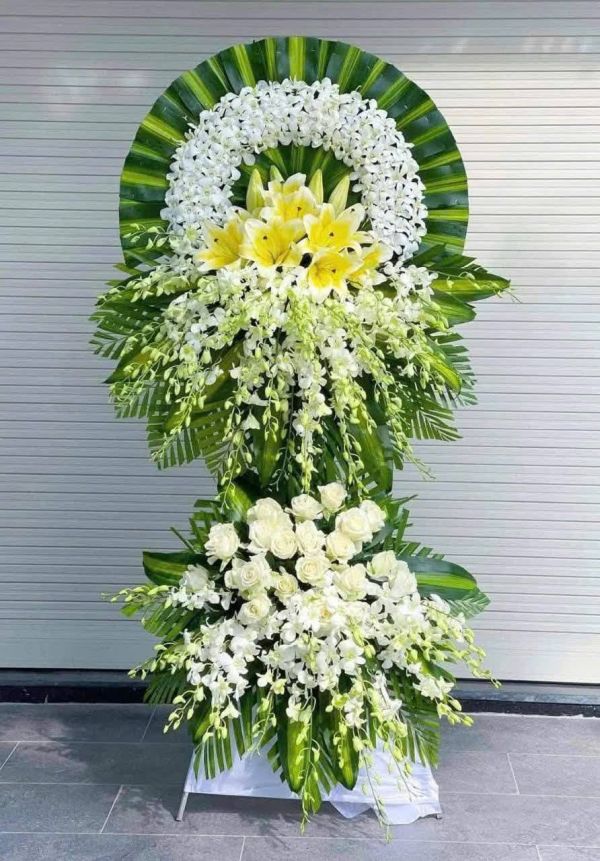 hoa chia buồn