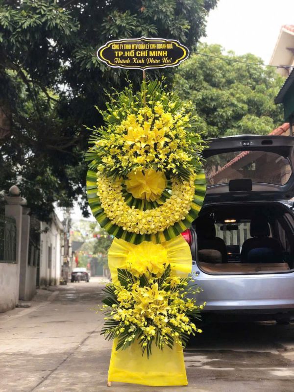 hoa chia buồn