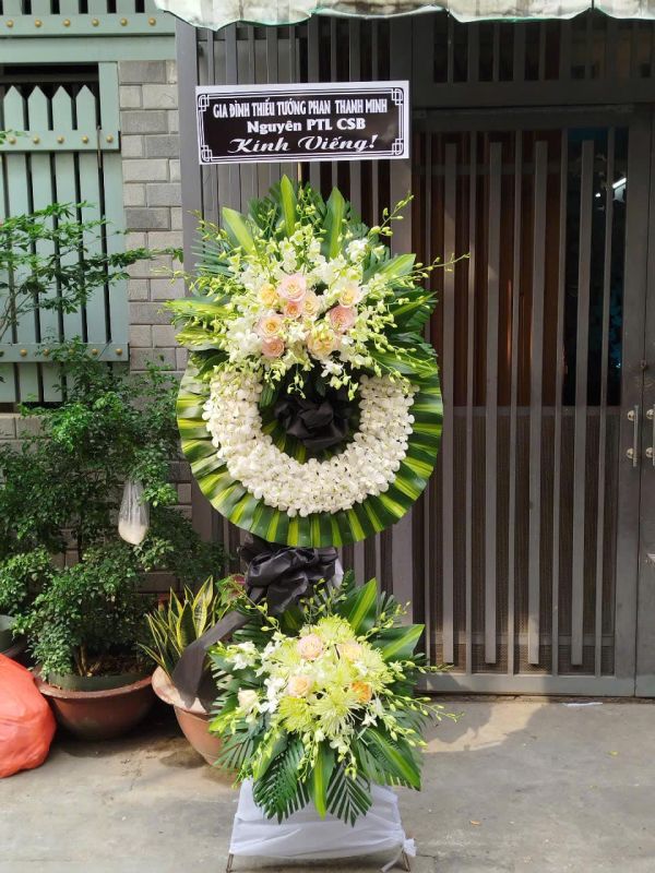 hoa chia buồn