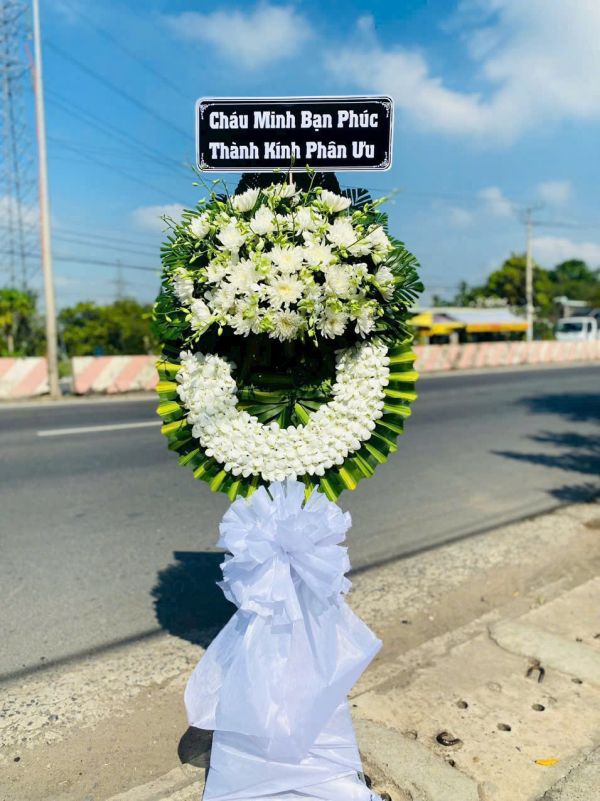 hoa chia buồn
