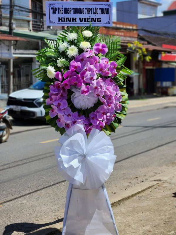 hoa chia buồn
