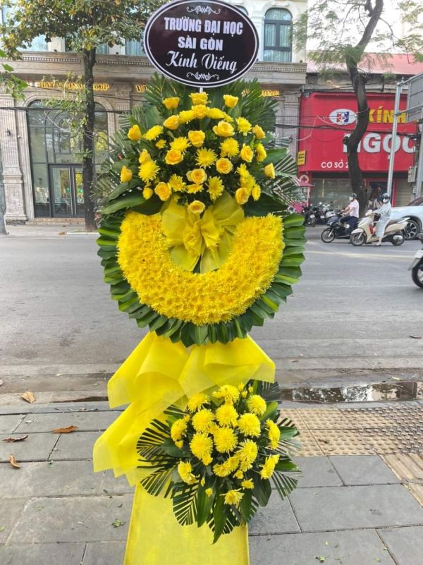 hoa chia buồn