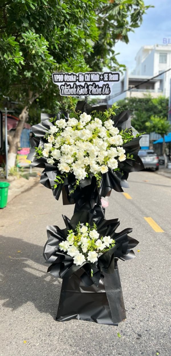 hoa chia buồn