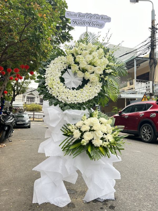 hoa chia buồn