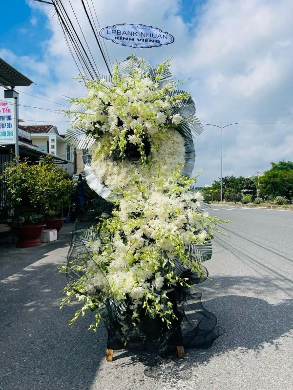 hoa chia buồn