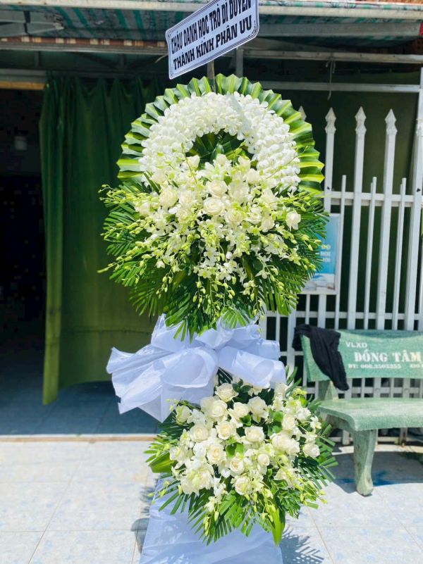hoa tang lễ