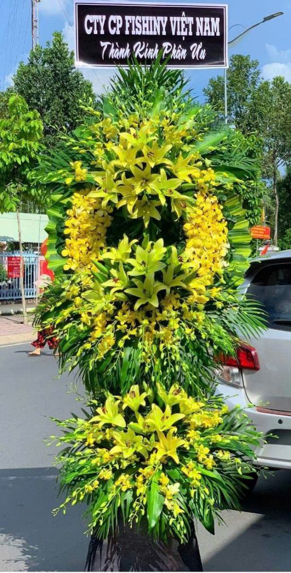 hoa chia buồn