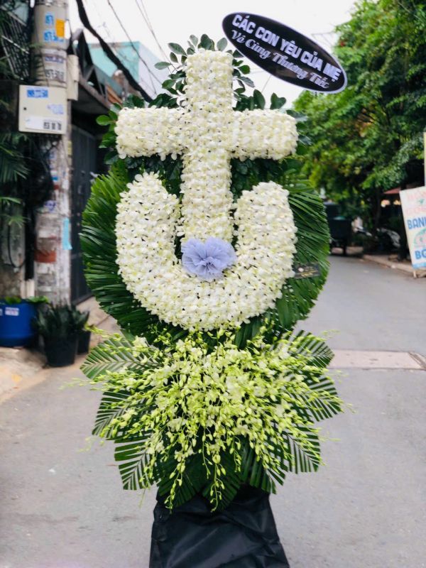 hoa chia buồn