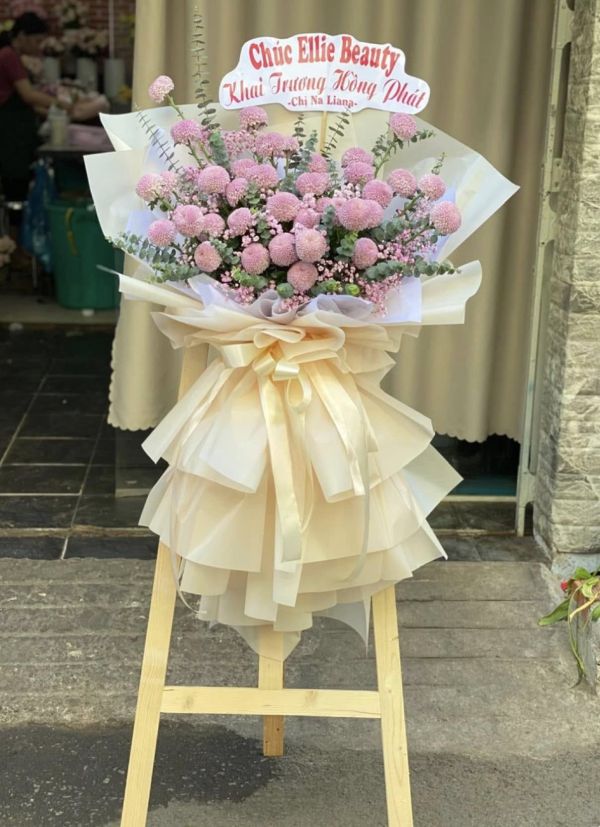 kệ hoa chúc mừng