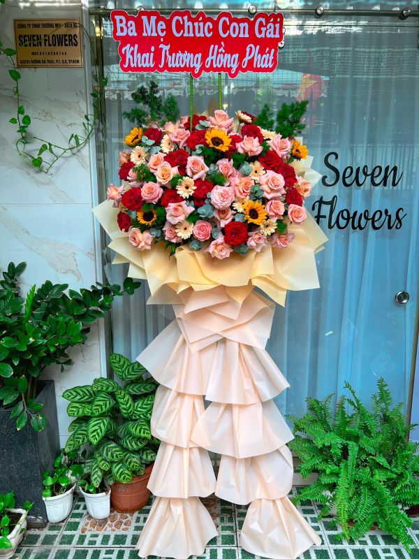 hoa chúc mừng quận bình thạnh