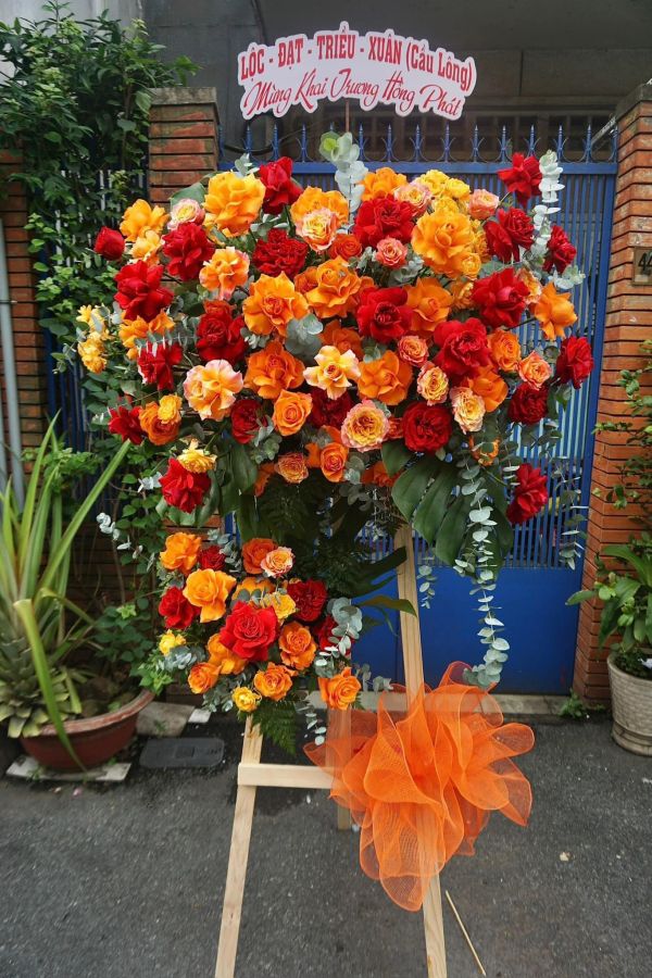 hoa chúc mừng