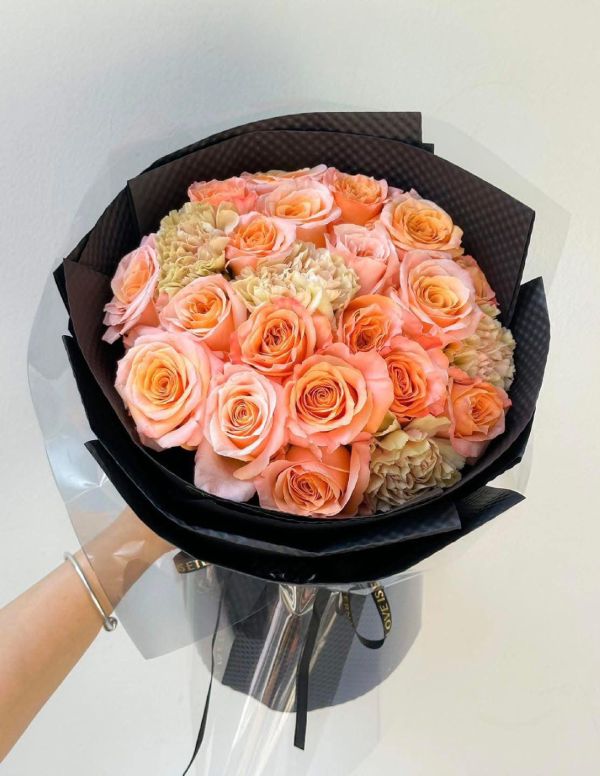 bó hoa chúc mừng 