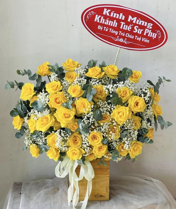 hoa chúc mừng