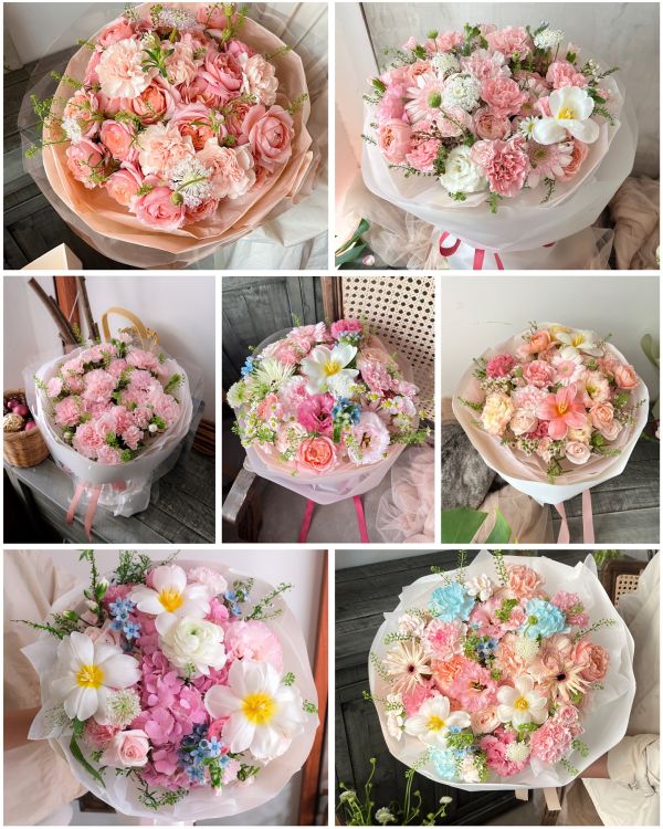 hoa chúc mừng