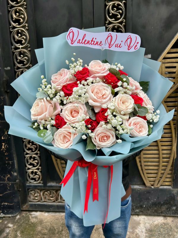 bó hoa chúc mừng