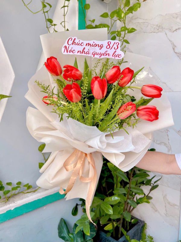 hoa chúc mừng
