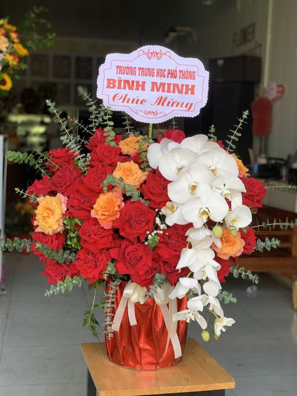 hoa chúc mừng